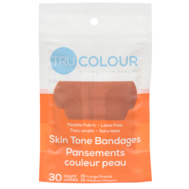 Tru Colour Skin Tone Bandages Brown